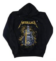 Moletom Metallica Blusa de Frio Adulto E Plus Size Unissex Banda de Rock Hcd419 BM