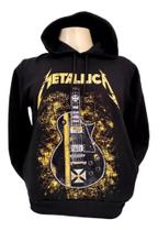 Moletom Metallica Guitarra James Rock Blusa De Frio Hcd419 RCH