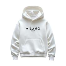 Moletom Milano Canguru Com Capuz Unissex Adulto Masculino Feminino Diversas Cores