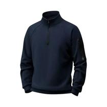 Moletom Militar Masculino Com Gola Alta Em Fleece, Pullover Tático Para Caminhadas, Camping E