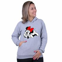 Moletom Minnie Infantil E Adulto Agasalho Inverno