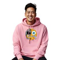 Moletom Moleton Capote Agasalho de frio Blusa De Frio Casaco Estampado Caveira Emoji Moletom Moleton Capote Agasalho de frio Blusa De Frio Casaco Estampado Caveira Emoji
