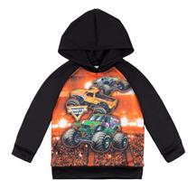 Moletom Monster Jam Maximum Destruction El Toro Loco Orange 5T