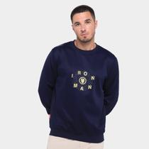 Moletom Mooncity Homem de Ferro Masculino Moletom Mooncity Homem de Ferro Masculino