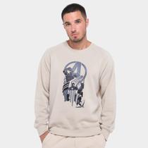 Moletom Mooncity Raglam Avengers Masculino