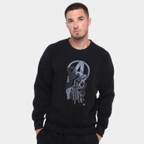 Moletom Mooncity Raglam Avengers Masculino Moletom Mooncity Raglam Avengers Masculino