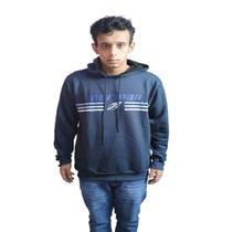 Moletom Mormaii Com Capuz Peluciado Masculino Azul