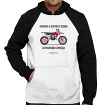 Moletom Motocross 4 Life - Foca na Moda
