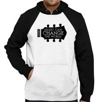 Moletom Music Can Change The World - Foca na Moda Moletom Music Can Change The World - Foca na Moda
