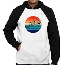 Moletom Música Vintage Sunset - Foca na Moda Moletom Música Vintage Sunset - Foca na Moda