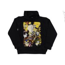 Moletom Naruto Blusa de Frio Preta Unissex Anime HCD478 BRC