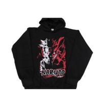 Moletom Naruto Blusa De Frio Preta Unissex Kurama MOL012