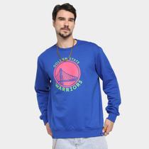 Moletom NBA Golden State Warriors Neon Colors Masculino