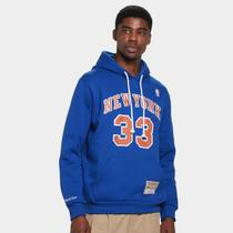 Moletom NBA New York Knicks Mitchell & Ness Masculino Moletom NBA New York Knicks Mitchell & Ness Masculino