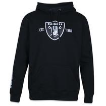 Moletom New Era Canguru Fechado NFL Las Vegas Raiders Core