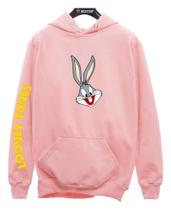 Moletom Nextar Pernalonga Baby Blusa Canguru Unissex