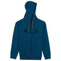 Moletom Oakley Aberto Ellipse F/Z Hoodie Masculino Azul