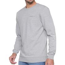 Moletom Oakley Careca Crew Neck Masculino Cinza Claro