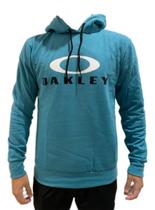 Moletom Oakley Dual Hoodie Preto Azul-celeste