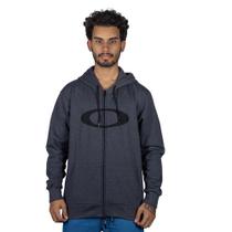 Moletom Oakley Ellipse F/Z Hood Chumbo Moletom Oakley Ellipse F/Z Hood Chumbo