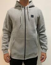 Moletom Oakley Patch 2.0 F/z Hoodie Azul Cinza