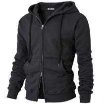 Moletom Ohoo DCF208-CHARCOAL-XL com Zíper de Duas Vias Moletom Ohoo DCF208-CHARCOAL-XL com Zíper de Duas Vias