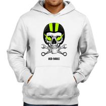 Moletom Old Skull Motorcycle - Foca na Moda