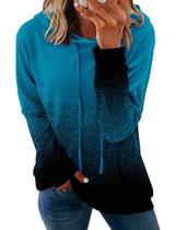 Moletom Onlypuff 2023 Fashion Women Tie Dye Blue Dot M Moletom Onlypuff 2023 Fashion Women Tie Dye Blue Dot M