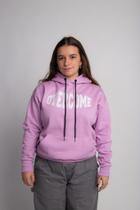 Moletom Overcome Canguru "College" Lilás