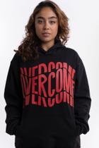 Moletom Overcome Canguru Wave Preto