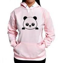 panda moletom com capuz men
