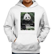 Moletom Panda Fuck Racism! - Foca na Moda