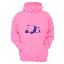 panda moletom com capuz men
