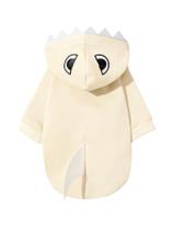 Moletom para animais de estimação QWINEE Chicken Design para cães e gatos branco XS