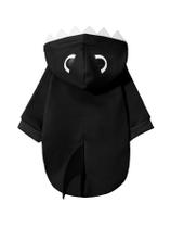 Moletom para animais de estimação QWINEE Chicken Design, roupas quentes de inverno, pretas Moletom para animais de estimação QWINEE Chicken Design, roupas quentes de inverno, pretas