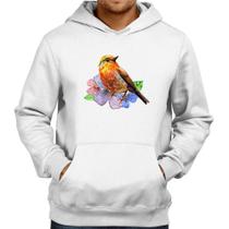 Moletom Pássaro e Flores - Foca na Moda Moletom Pássaro e Flores - Foca na Moda