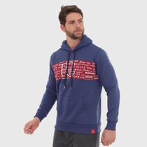 Moletom Peluciado Words Azul