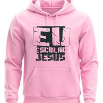 Moletom Personalizado Com Capoz Eu Escolho Jesus Moletom Personalizado Com Capoz Eu Escolho Jesus