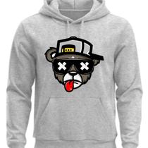 Moletom Personalizado Urso Bone Bolado Fio 30.1