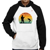 Moletom Pescaria Vintage Sunset - Foca na Moda Moletom Pescaria Vintage Sunset - Foca na Moda