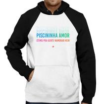 Moletom Piscininha amor, ótimo pra gente namorar hein - Foca na Moda