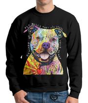 Moletom Pitbull Infantil Cao Cachorro UNISSEX blusa casaco