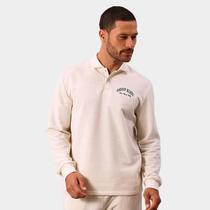 Moletom Polo Calvin Klein Linho Heritage Masculino