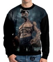 Moletom Popeye Infantil Olivia Palito UNISSEX blusa casaco C