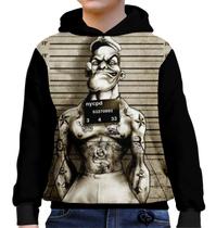 Moletom Popeye Infantil UNISSEX Olivia blusa casaco Roupa