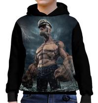 Moletom Popeye Infantil UNISSEX Olivia blusa casaco Roupa MR