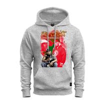 Moletom Premium Algodão Unissex Blusa De Frio Bolso e Capuz 76 Cent New Flow