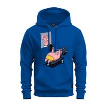 Moletom Premium Algodão Unissex Blusa De Frio Bolso e Capuz Patrick Pesos