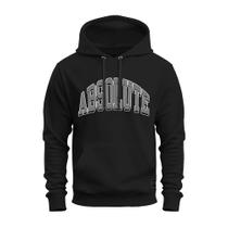 Moletom Premium Estampado Algodão Bolso e Capuz Absolute