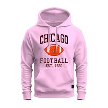 Moletom Premium Estampado Algodão Confortável Chicago Ball